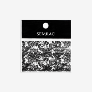 Semilac siirtofolio Black Lace 25