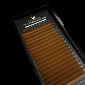 Dlux Supreme Mink Lash 0.07 Ljusbruna fibrer.